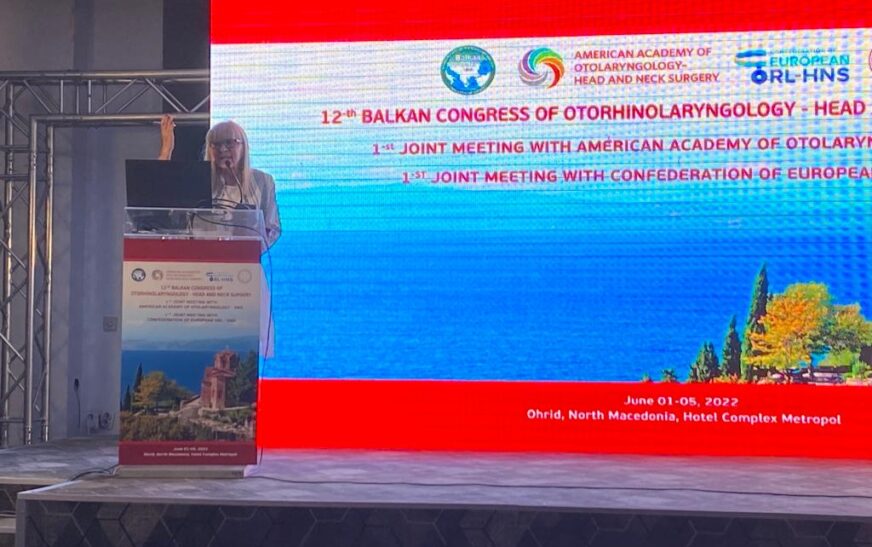 XII Balkan Society of ORL&HNS Congress, North Macedonia 2022