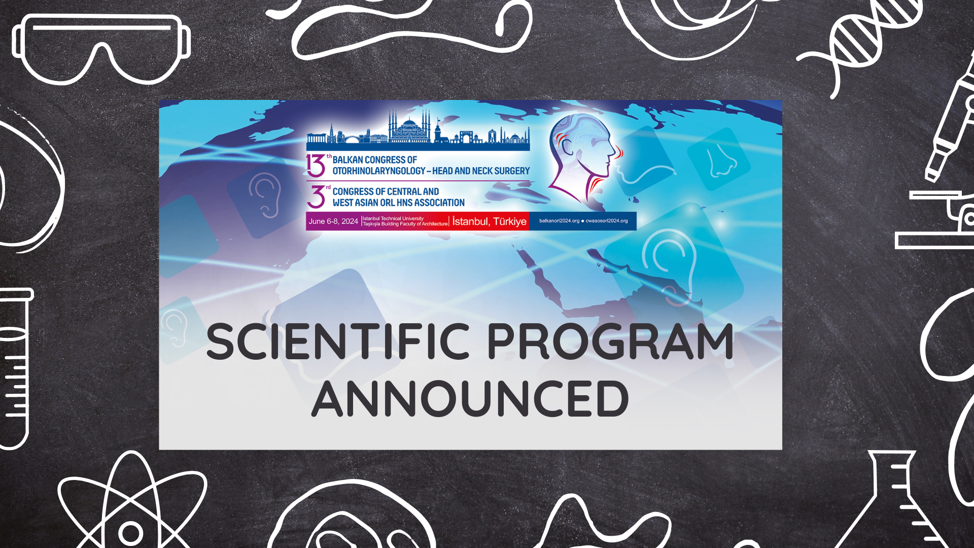 SCIENTIFIC PROGRAM ANNOUNCED